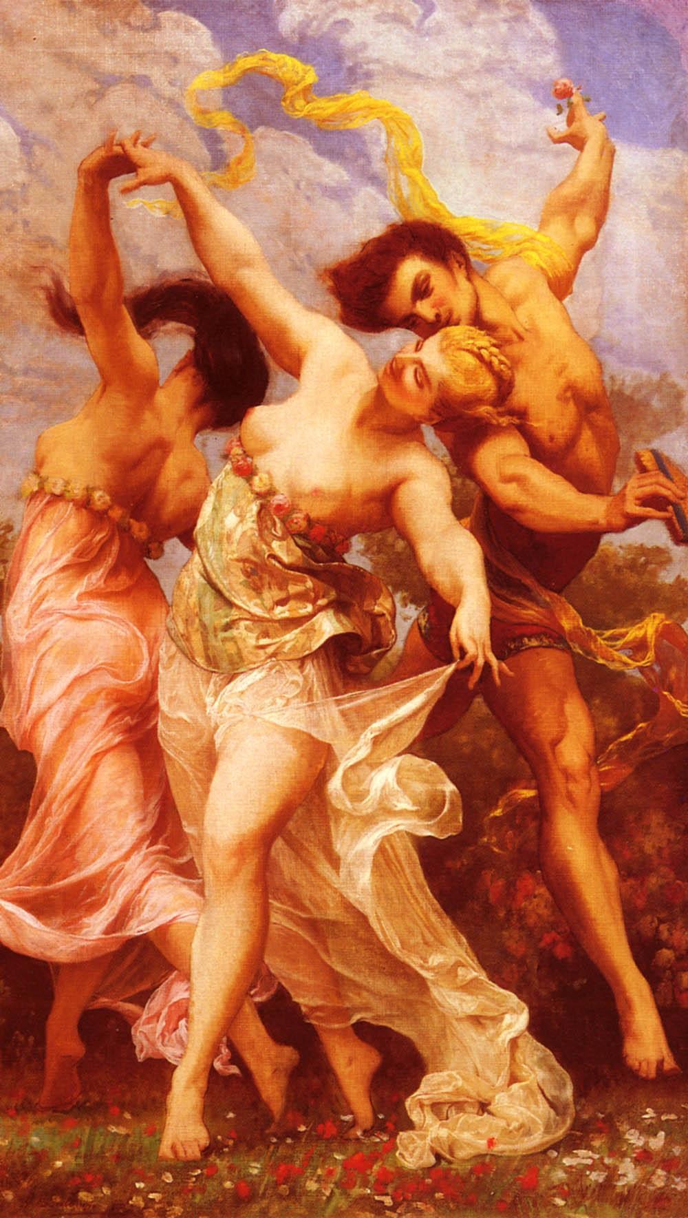 Gustave Clarence Rodolphe Boulanger La Danse Amoureuse